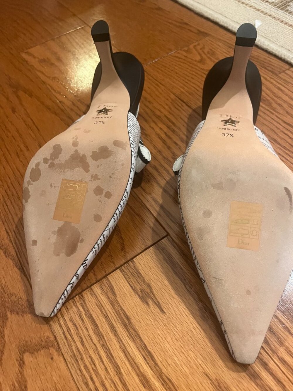 Dior Newspaper Print Shoes - Picture 6 of 6